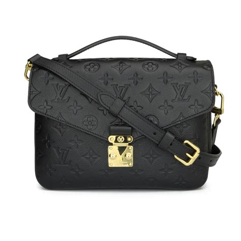 lv black pochette metis|Lv pochette metis monogram.